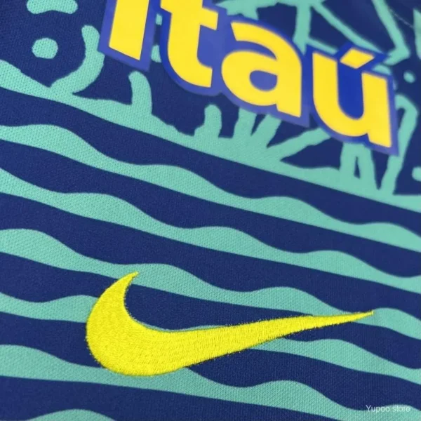 Retro Brazil Pre-Match Jersey
