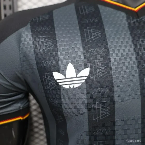 Version 2026 Germany Dark Grey with Championship Years Stripe Graphic Jersey