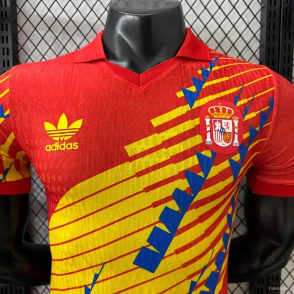 Version 2026 Spain 1993 Adidas Remake Home Jersey