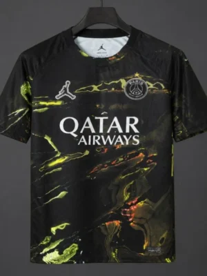 4 Star-25-26 PSG Jordan Brand Third Black Jersey