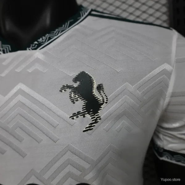 Version 26-27 Juventus White with Dark Green Special Edition Jersey