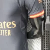 Version 26-27 AC Milan Away Navy Blue with Copper Orange Accents Jersey
