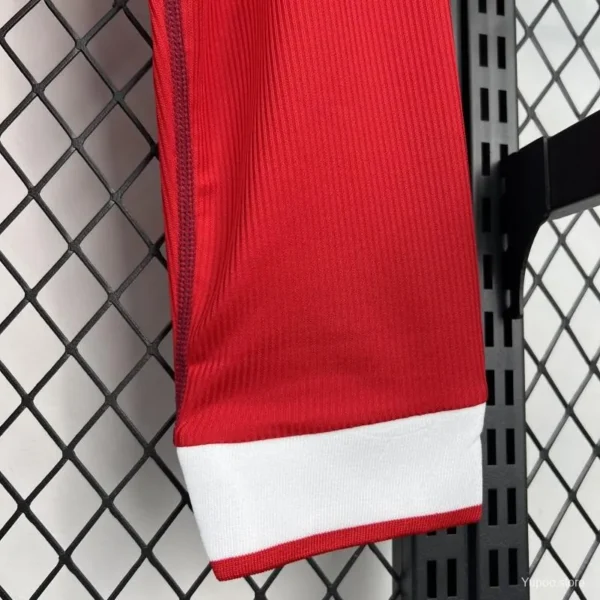 4 Retro Liverpool Home Long Sleeve Jersey