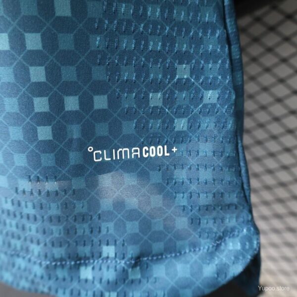 5 Version 26-27 Real Madrid Away Teal Blue Jersey