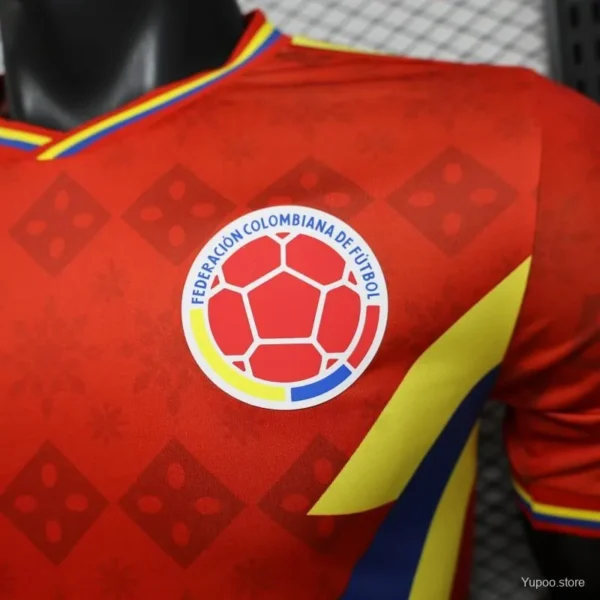 Version 2026 Colombia Special Edition Away Red Jersey