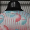 Version 26-27 Belgium Frozen Blue & Pink Away Long Sleeve Jersey