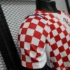 5 Version 2026 Croatia Home White & Red with Gradient Checkerboard Pattern Jersey