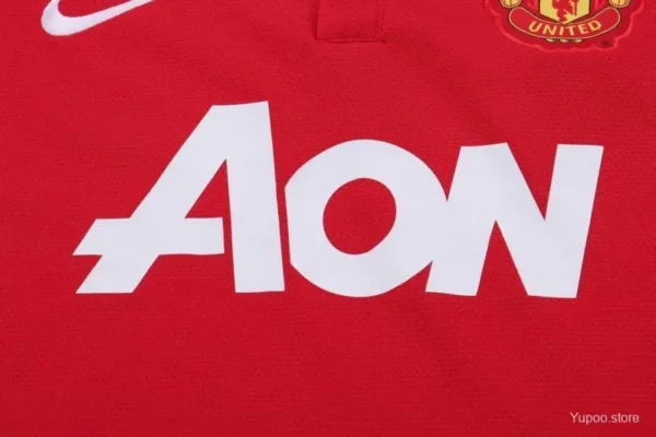 13-14 Manchester United Red Home Jersey