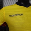 6 Version 2026 Ecuador Yellow with Tonal Wave Home Jersey