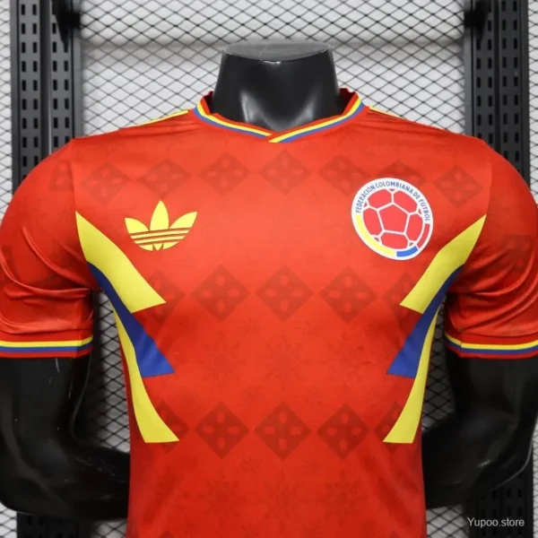 Version 2026 Colombia Special Edition Away Red Jersey