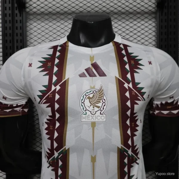 6 Version 2026 Mexico White Special Edition Away Jersey