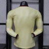 6 Version 26-27 Arsenal Yellow Long Sleeve Jersey