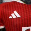 Version 26-27 Bayern Munich Red with Tonal Stripe Home Jersey