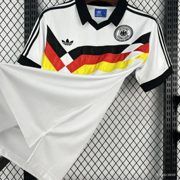 6 Retro Germany Home Jersey