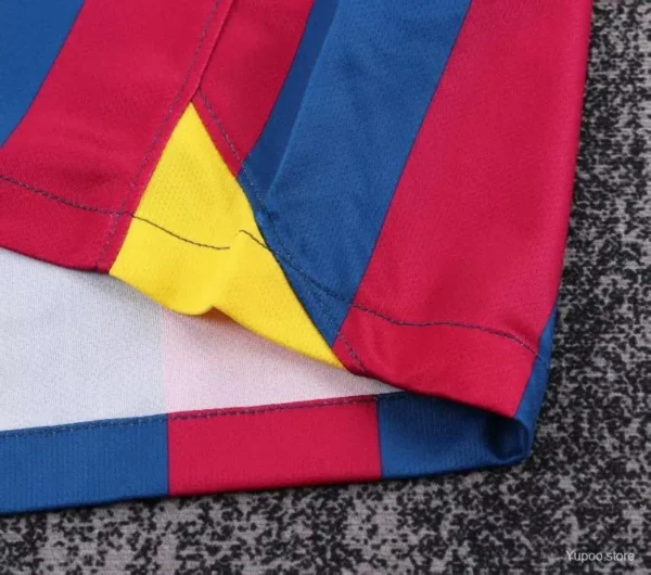 6 05-06 Barcelona Home League Version Long Sleeve Jersey