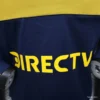 7 Player Version Boca Juniors Home Navy Blue with Yellow Chest Band Long Sleeve Jersey