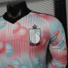 Version 26-27 Belgium Frozen Blue & Pink Away Long Sleeve Jersey