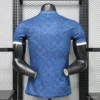 Version 2027 Portugal Away Blue with Jacquard Pattern Jersey