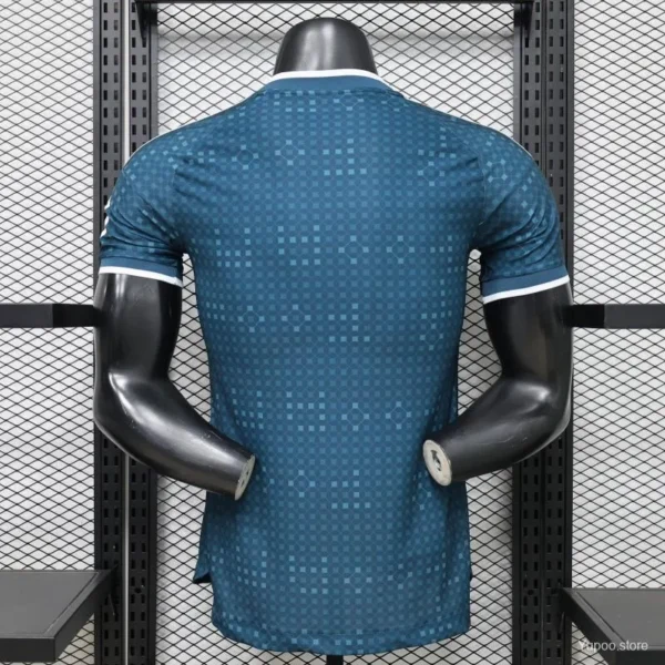 7 Version 26-27 Real Madrid Away Teal Blue Jersey