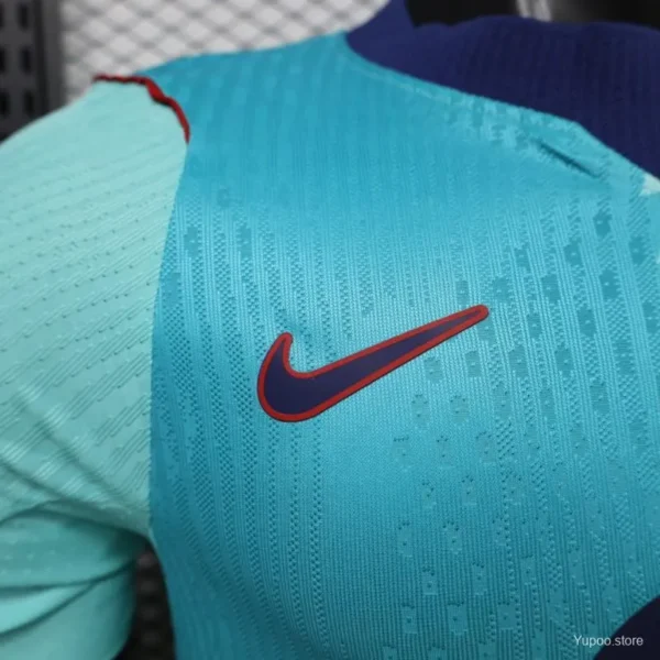 Version 26-27 FC Barcelona Teal & Aqua BlueThird Jersey
