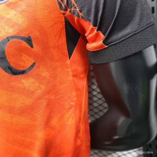 Version 25-26 Napoli Halloween Orange Jersey-Glow In Dark