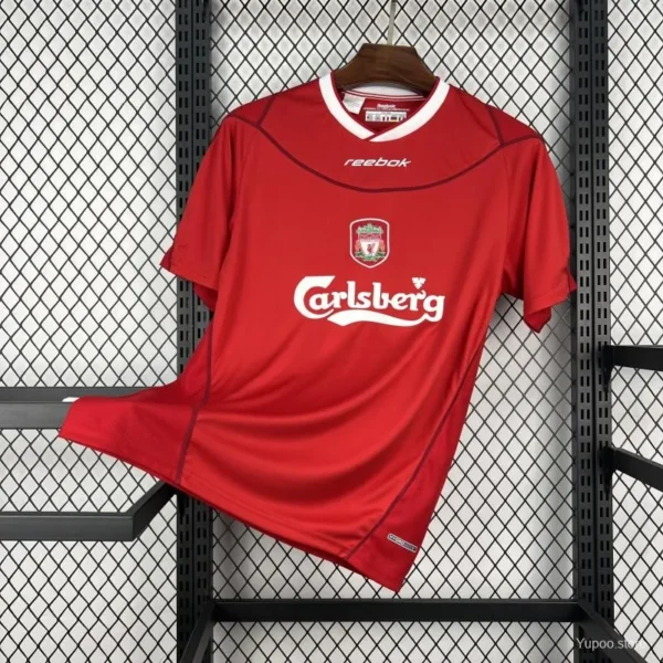 7 Retro Liverpool Home Jersey