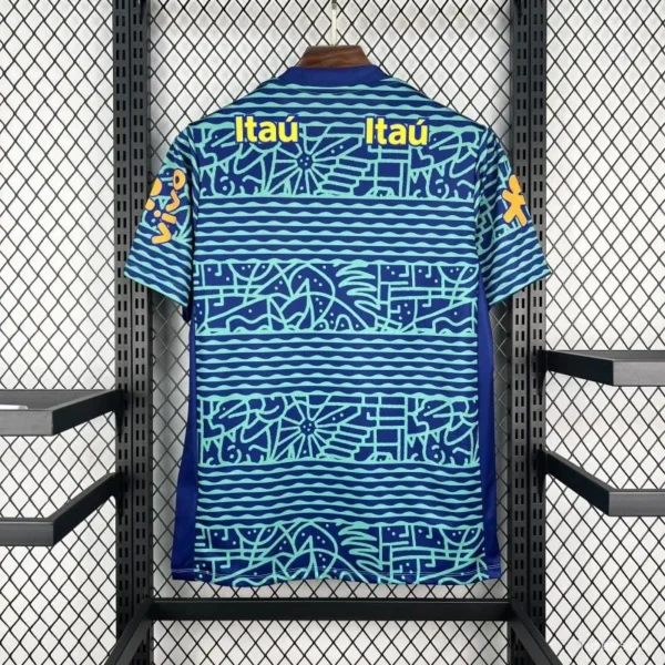 Retro Brazil Pre-Match Jersey