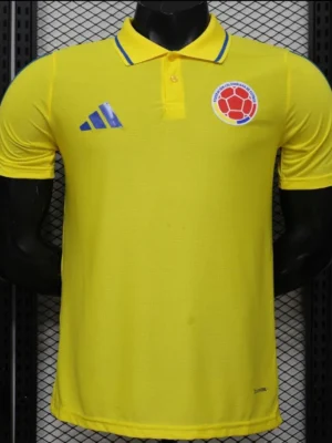 8 Version 2026 Colombia Yellow POLO Jersey