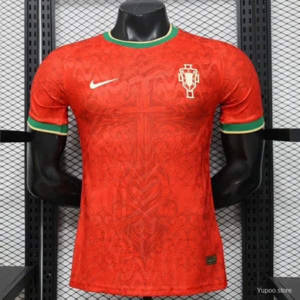 8 Version 2026 Portugal Home Red Special Edition Jersey