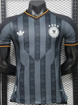 Version 2026 Germany Dark Grey with Championship Years Stripe Graphic Jersey