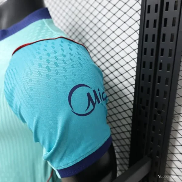Version 26-27 FC Barcelona Teal & Aqua BlueThird Jersey