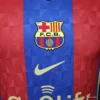 Version 26-27 FC Barcelona Home Red Blue Stripe Jersey