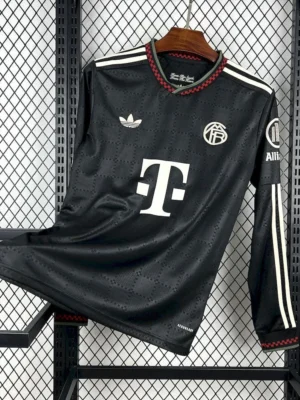 Mens Bayern Munich Third Long Sleeve Jersey