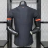 Version 26-27 AC Milan Away Navy Blue with Copper Orange Accents Jersey