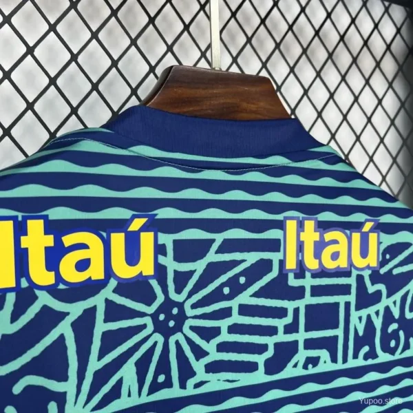 Retro Brazil Pre-Match Jersey
