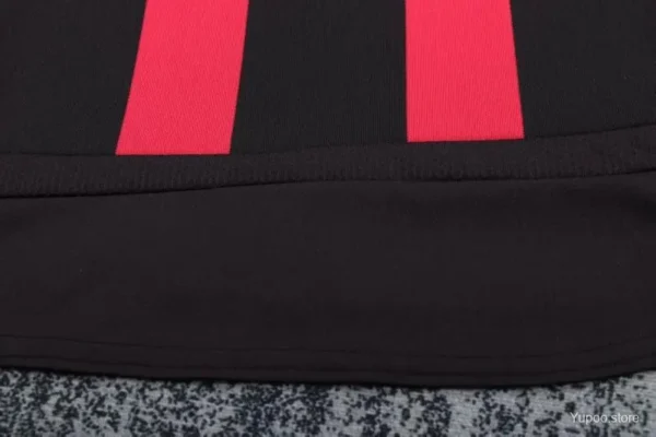 06-07 AC Milan Home Long Sleeve Jersey