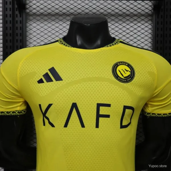 Version 26-27 Al-Nassr Yellow Home Jersey