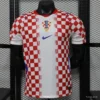 9 Version 2026 Croatia Home White & Red with Gradient Checkerboard Pattern Jersey