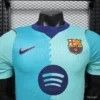 Version 26-27 FC Barcelona Teal & Aqua BlueThird Jersey