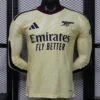 9 Version 26-27 Arsenal Yellow Long Sleeve Jersey