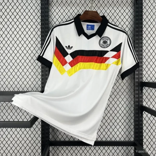 9 Retro Germany Home Jersey