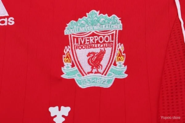 9 06-08 Liverpool Red Home Jersey