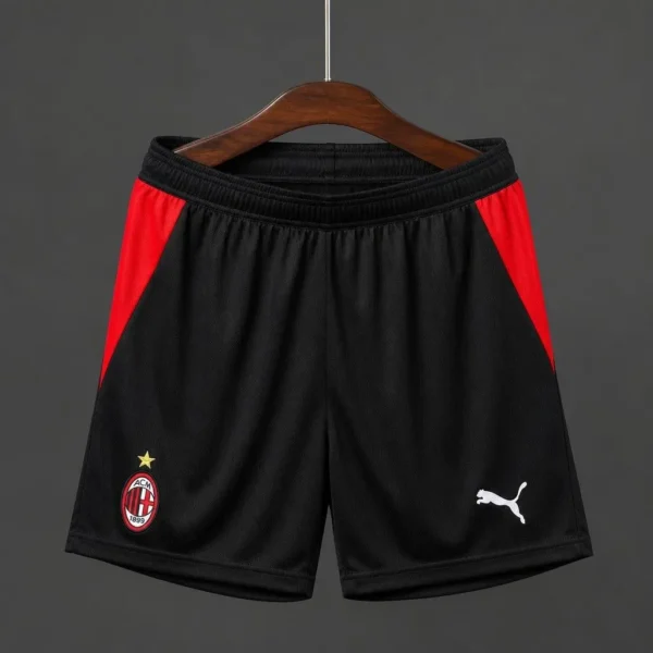 1 AC Milan Home Black Shorts 2026-2027