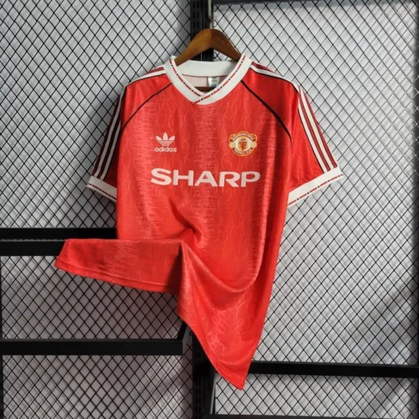1 Retro 90-92 Manchester United Home Jersey