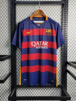 10 Retro 15-16 Barcelona Home