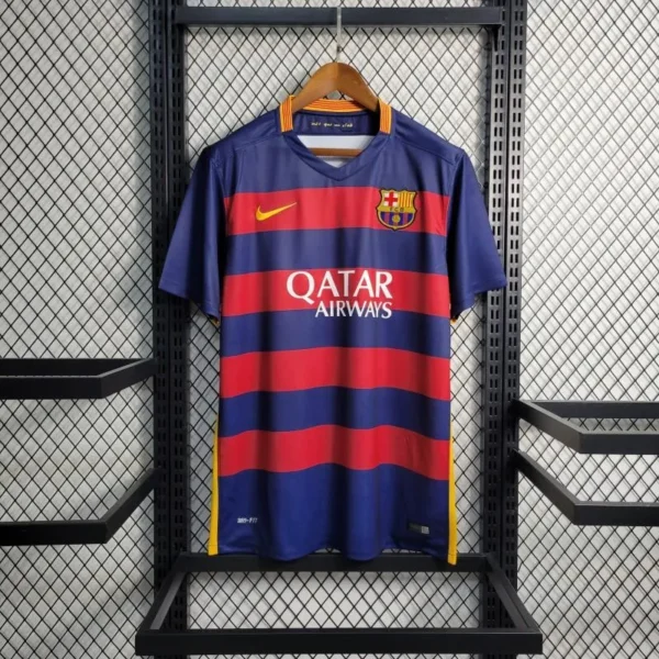 10 Retro 15-16 Barcelona Home