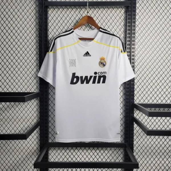 12 Retro 09-10 Real Madrid Home Jersey