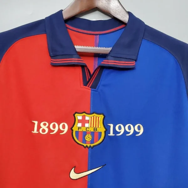 2 Retro 99-00 Barcelona 100th Anniversary