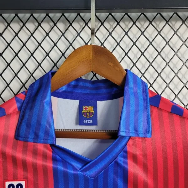 2 Retro 91-92 Barcelona Home Jersey