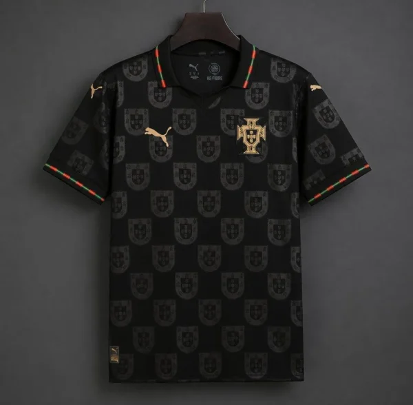 2 Portugal Black Panther Jersey